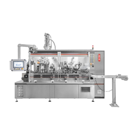 Machine de remplissage et de scellage de capsules de café à quatre voies SC-4 