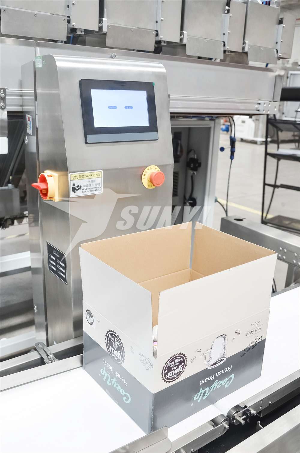 6.-Peseuse de contr&ocirc;le de caisses